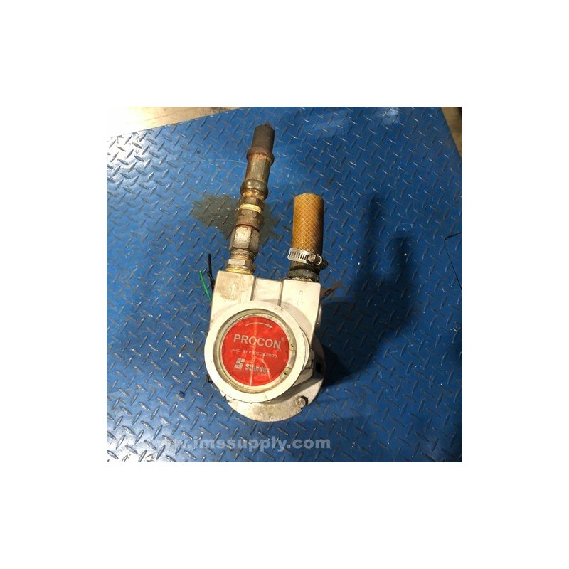 Procon name plate 1039-100 — procon pump by Procon