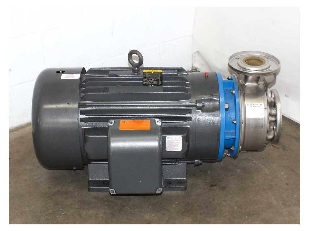 Used stainless process centrifugal pump stocked by Pump Depot