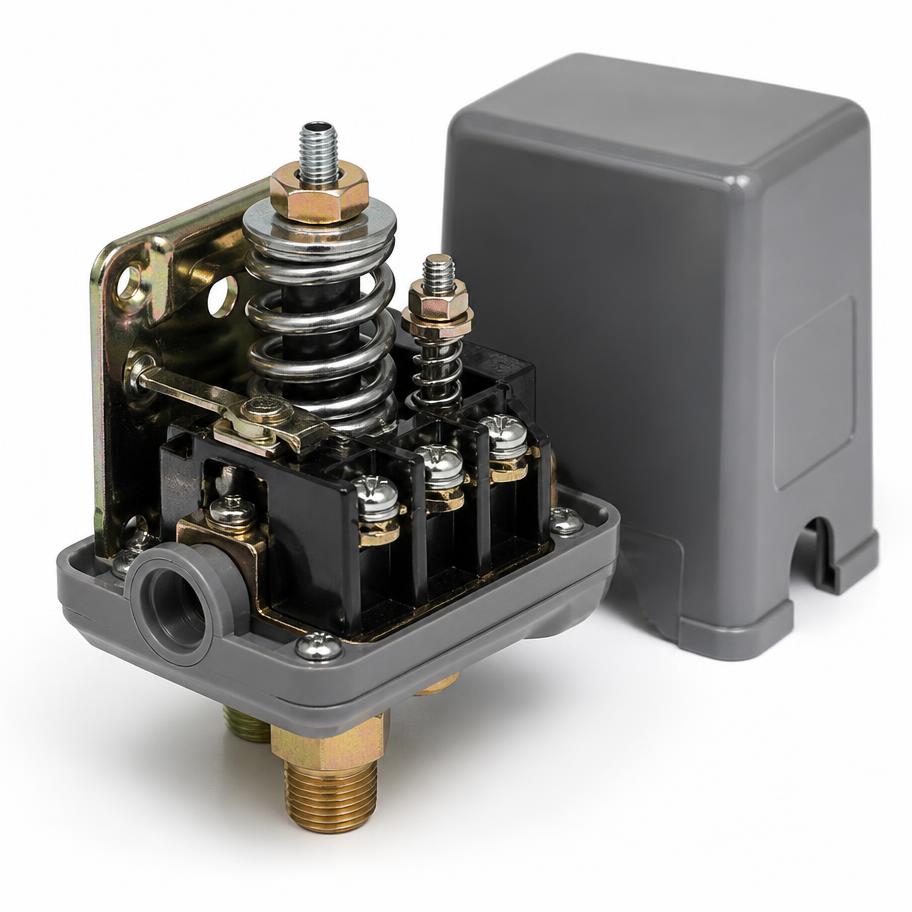 PUMPTROL D SQUARE PRESSURE SWITCH,40-60 PSI, 230V — miscellaneous parts pump by Pump Depot