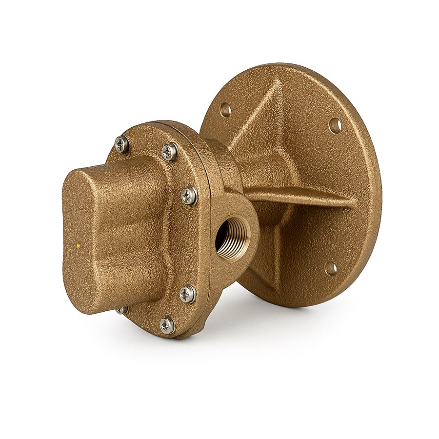 Oberdorfer N990RS15 bronze gear pump with adaptor (used) — oberdorfer pump by Oberdorfer